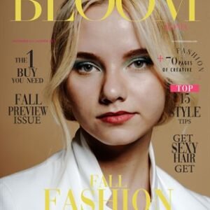 BLOOM Magazine | The September Fashion & Beauty Edition | Vol.12 | 2022 — BLOOM Magazine cover