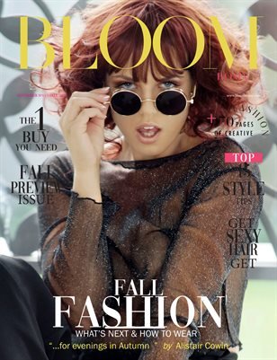 BLOOM Magazine — The September Fashion & Beauty Edition Vol. 16 2022 cover