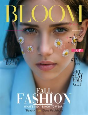 BLOOM Magazine — The September Fashion & Beauty Edition Vol. 20 2022 cover