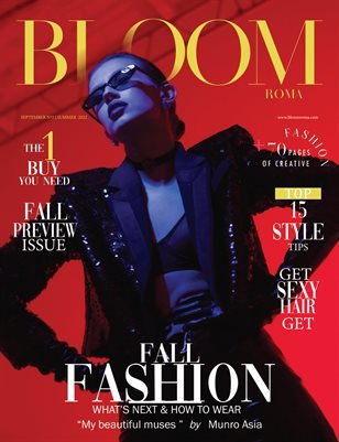 BLOOM Magazine — The September Fashion & Beauty Edition Vol. 4 2022 cover
