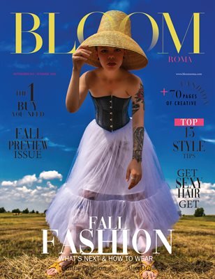 BLOOM Magazine — The September Fashion & Beauty Edition Vol. 6 2022 cover