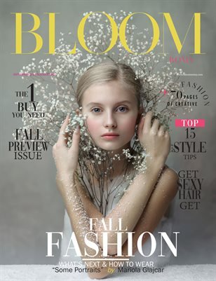 BLOOM Magazine — The September Fashion & Beauty Edition Vol. 9 2022 cover