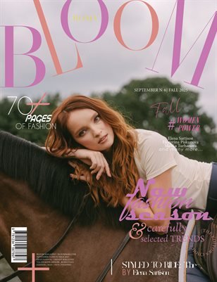 BLOOM Magazine — The September Fashion Edition Vol. 6 2025 cover