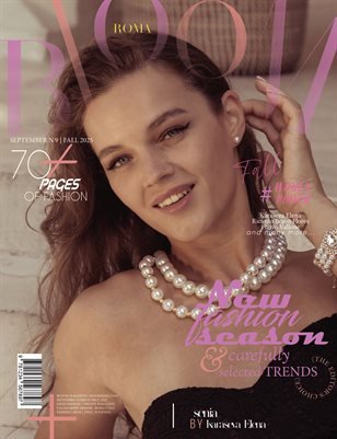BLOOM Magazine — The September Fashion Edition Vol. 9 2025 cover