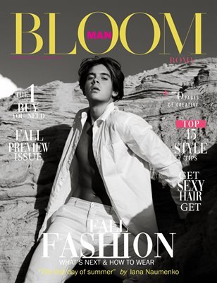 BLOOM Magazine — The September Man Edition