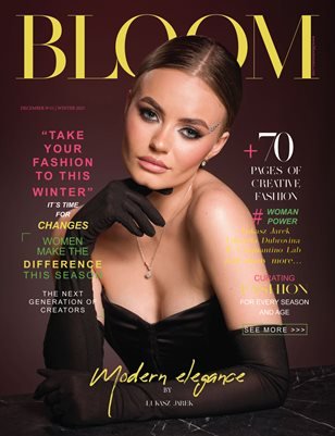 BLOOM Magazine — The December Fashion & Beauty Edition Vol. 11 2023 cover