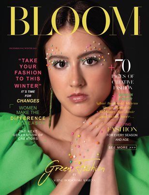 BLOOM Magazine — The December Fashion & Beauty Edition Vol. 6 2023 cover