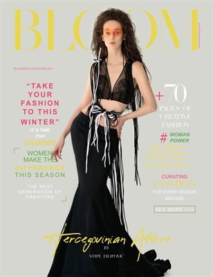 BLOOM Magazine — The December Fashion & Beauty Edition Vol. 8 2023 cover