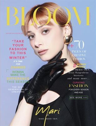 BLOOM Magazine — The January Fashion & Beauty Edition Vol. 10 2024 cover