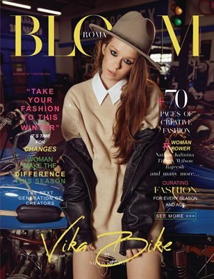 BLOOM Magazine — The January Fashion & Beauty Edition Vol. 7 2024 cover