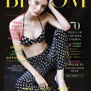 BOOM Magazine | The November Fashion & Beauty Edition | Vol.10 | 2023 — BLOOM Magazine cover