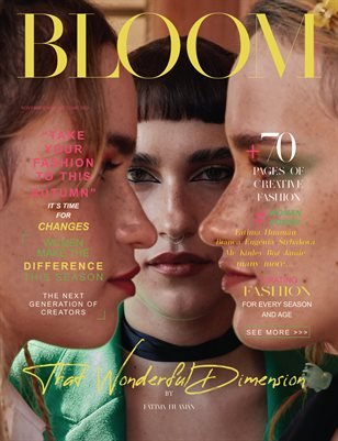 BLOOM Magazine — The November Fashion & Beauty Edition Vol. 18 2023 cover