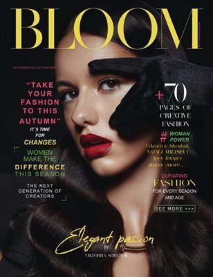 BLOOM Magazine — The November Fashion & Beauty Edition Vol. 22 2023 cover