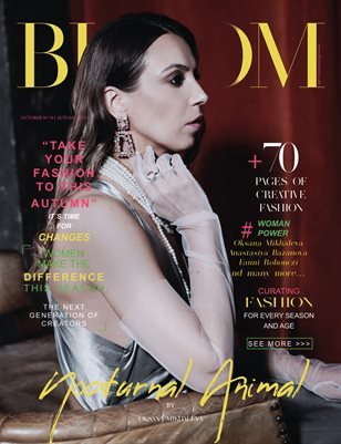 BLOOM Magazine — The October Fashion & Beauty Edition Vol. 19 2023 cover