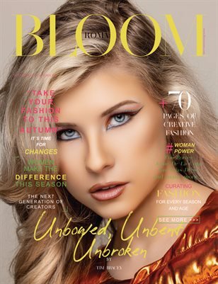 BLOOM Magazine — The September Fashion & Beauty Edition Vol. 18 2023 cover